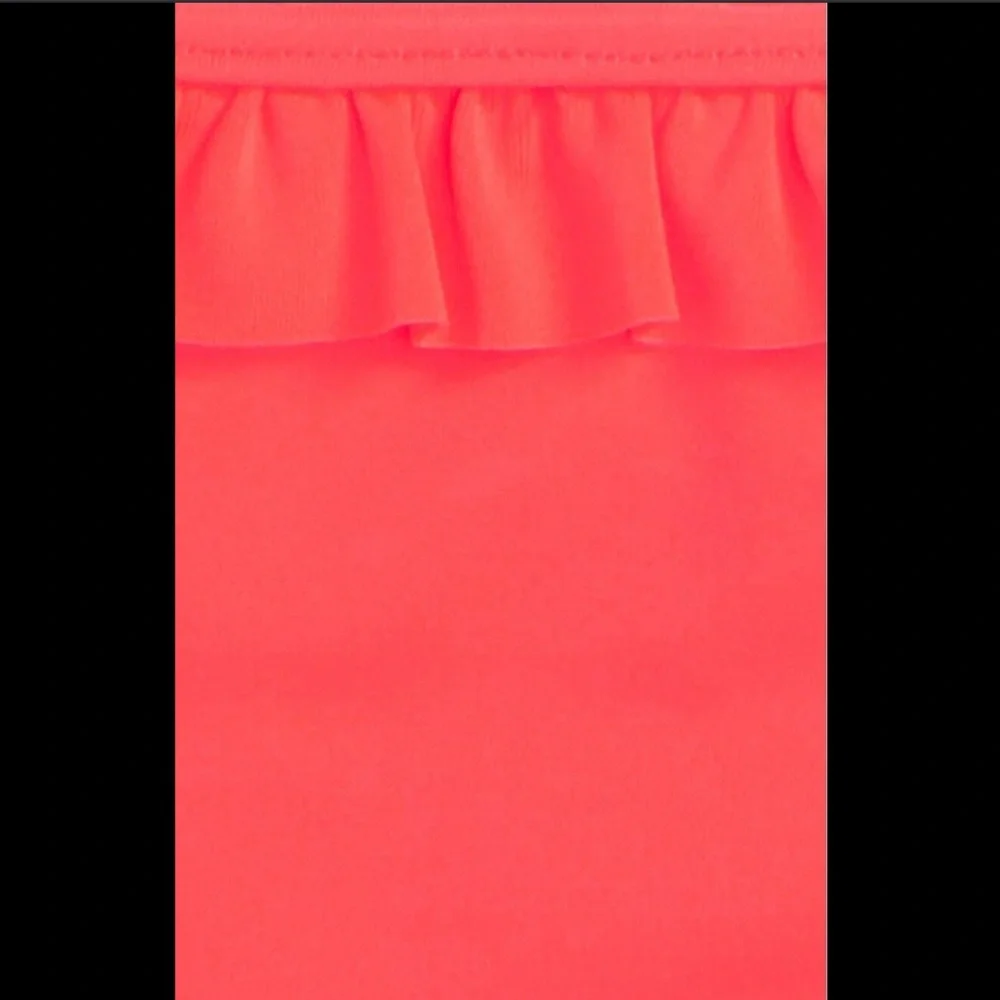 NWT Milly Minis‎ Ruffle Swim Bikini Top Toddler 2